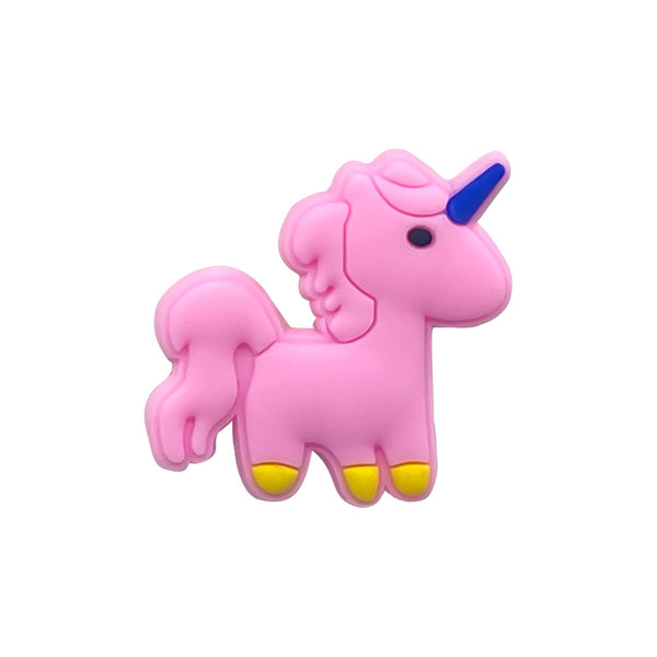 Pink Unicorn Shoe Charm